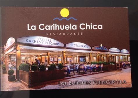 restaurante la carihuela chica|la carihuela chica reviews.